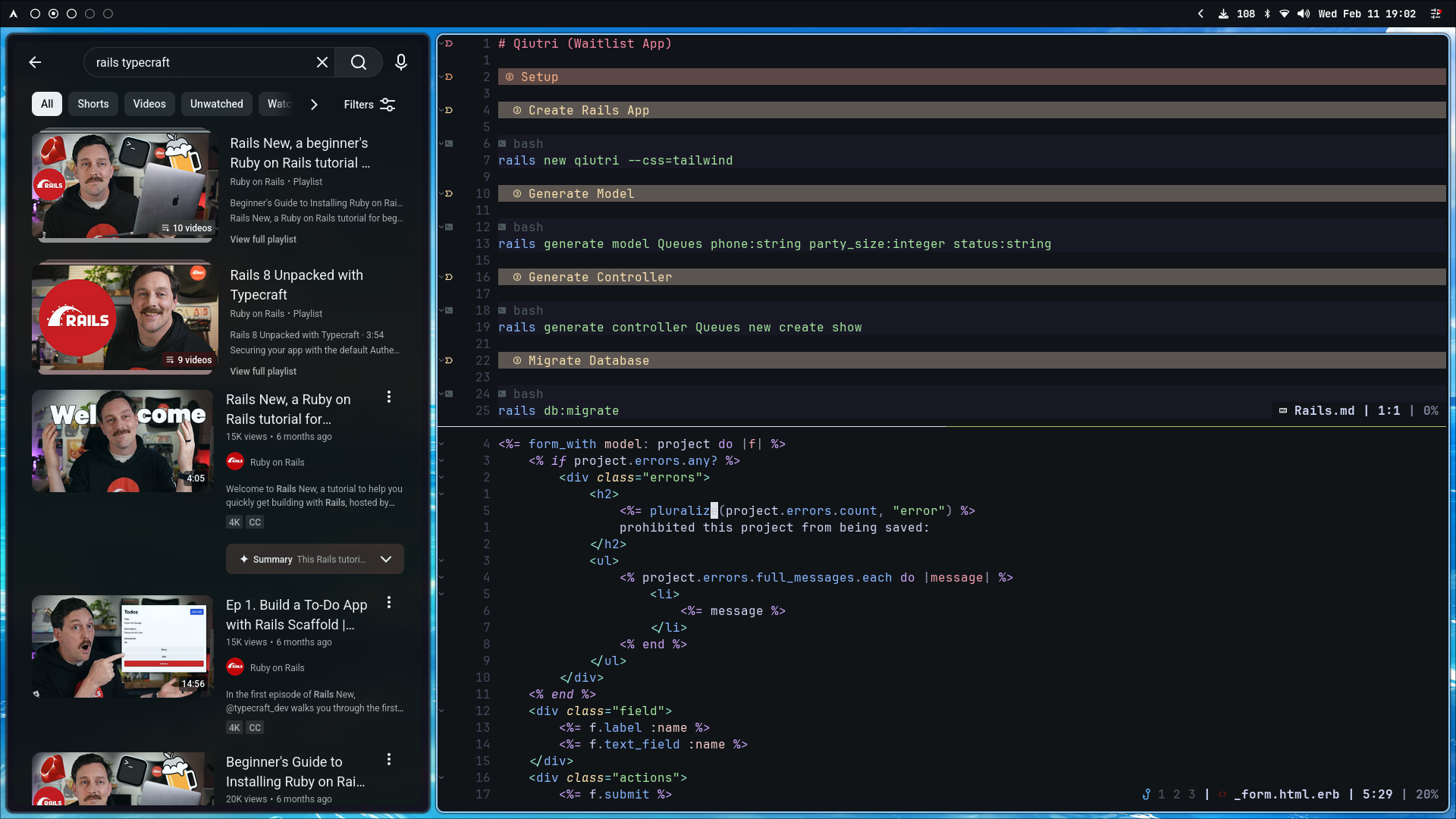 OS33 coding environment with terminal